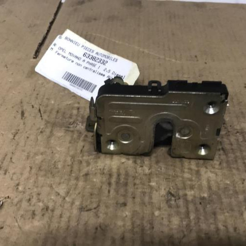 Fermeture non centralisee avant droit